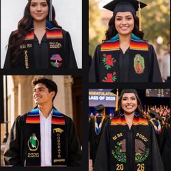 Graduation Stoles, Variety -  Estolas De Gradación, Variedad