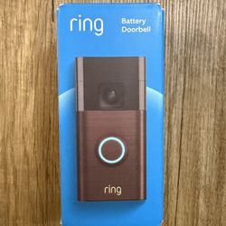 Ring Battery Doorbell – Brand New & Factory Sealed