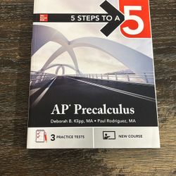 NEW AP PRECALCULUS PREP BOOK