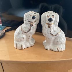 ceramic dogs