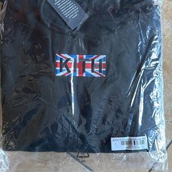 Kith London Classic Logo Nelson Hoodie Black sizeLarge