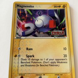 Pokémon Magnemite Holo 