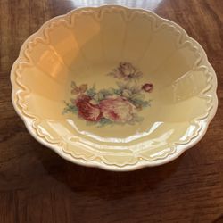homer laughlin Rose Dish