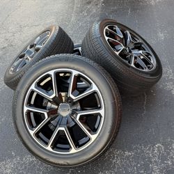 CHEVROLET TAHOE RST 2025 WHEELS AND TIRES