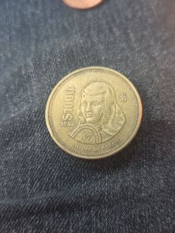 Mexican Peso Bimetallic Coin