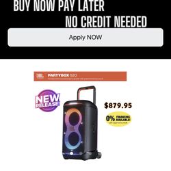 JBL PartyBox 520 - New Release 2025 model 400Watts With Battery