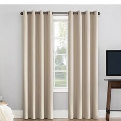 β¨ Sun Zero Blackout Curtains β 2 Panels β 100β x 96β β Ecru