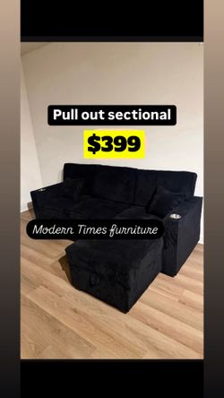 Brand new in box / pullout sectional