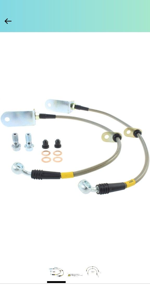 StopTech Stainless Steel Brake Line Kit