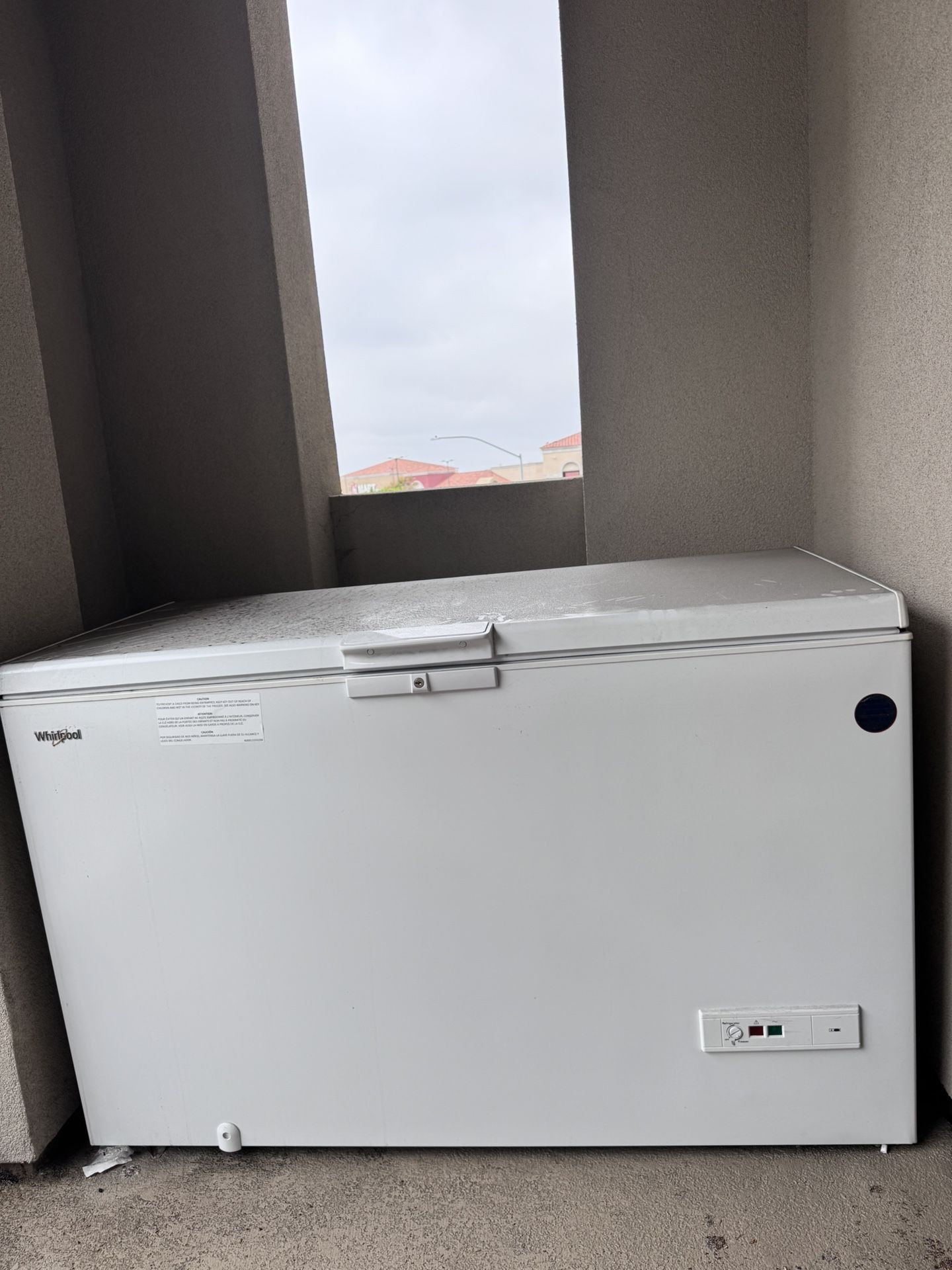 20 Cubic Feet Chest Freezer Whirlpool