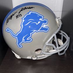 Keagan Johnson Signed Helmet