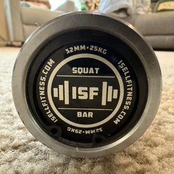 ISF Powerlifting Squat Olympic Barbell