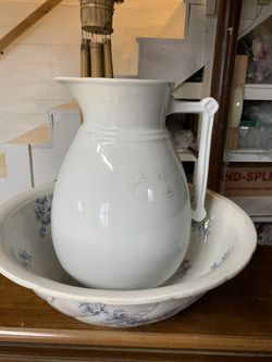 Pitcher and bowl set