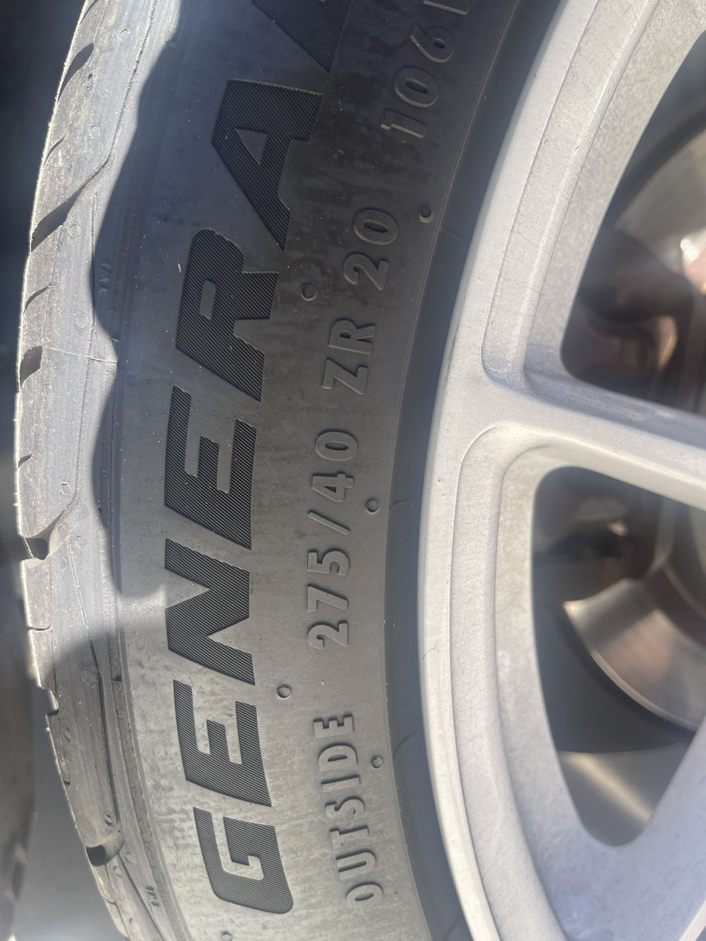 20” Wheels And Tires