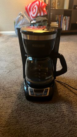 New black + decker coffee maker!