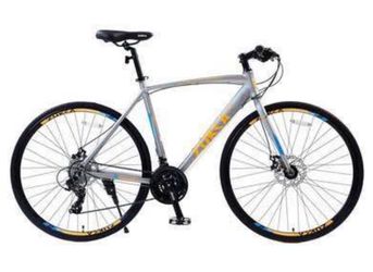 Newly Assembled Aluminum Frame 24-Speed Hybrid Road Bike Lightweight 700c Disc Brake