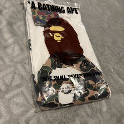White Bape Camo Shirt