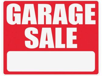 GARAGE SALE  SATURDAY JULY 11TH 8am to 2pm