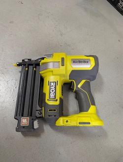 RYOBI ONE+ 18V 18-Gauge Cordless AirStrike Brad Nailer
