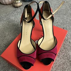 IVANKA TRUMP Kyra Pump Red High Heel Shoes, Size 7.5M