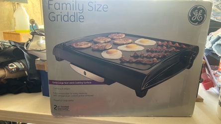 GE Family Size Electric Griddle