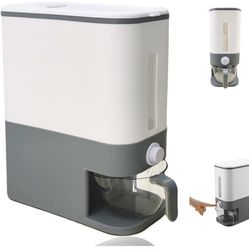 23Lbs Rice Dispenser Cereal Dispenser Countertop Large Sealed Grain Container Dry Food Dispenser Rice Bucket Rice Storage Box Grain Storage--A Neat Wa