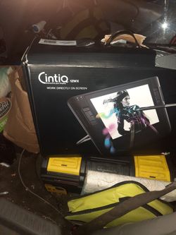 CINTIQ Interactive Pen Display ..graphic Art Designer Set For PC...