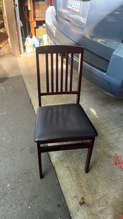 Folding office chair