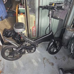 Jetson Haze Folding Electric Bicycle EBike W/ extras