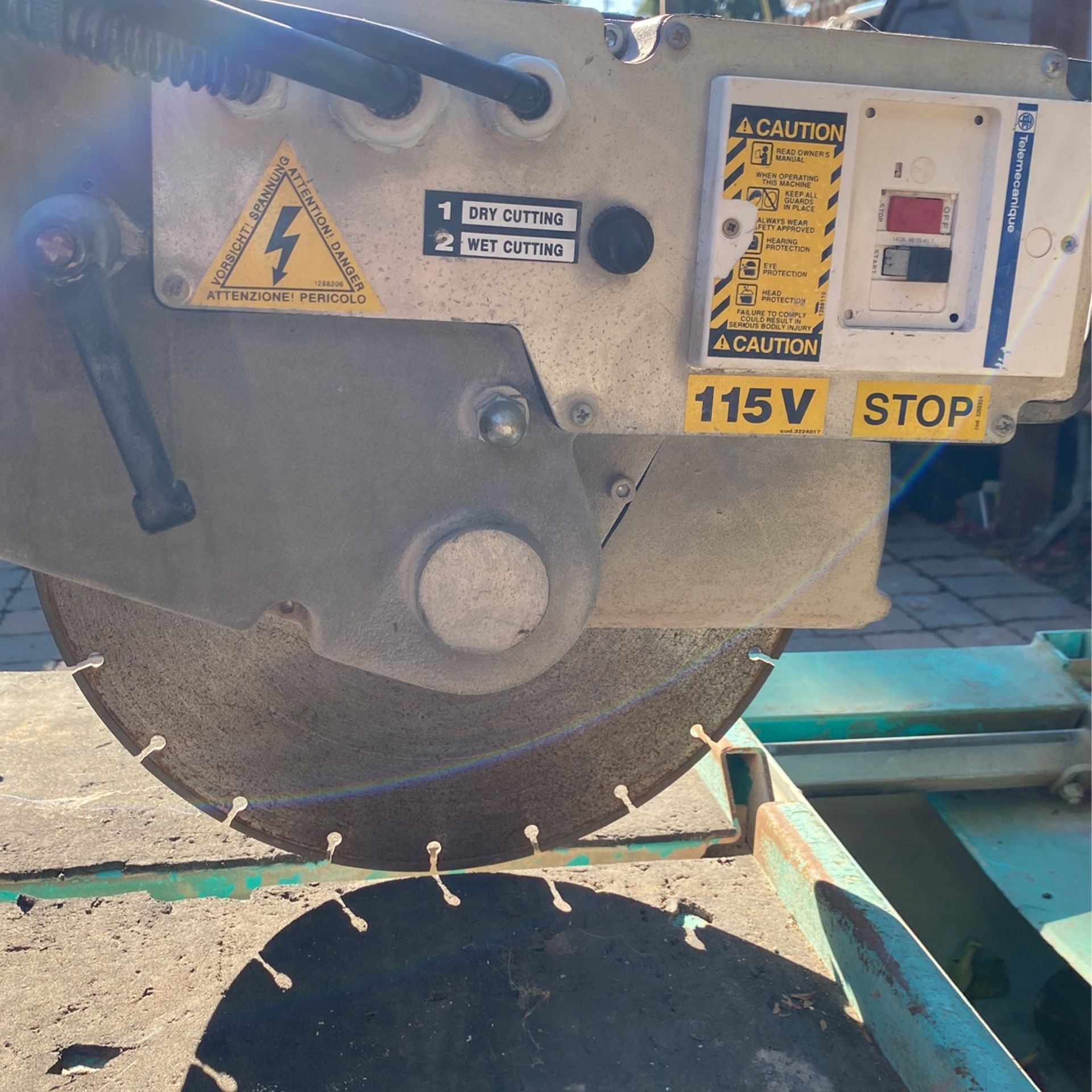 IMER Wet And Dry Tile Saw Paver Saw for Sale in Pittsburg, CA OfferUp