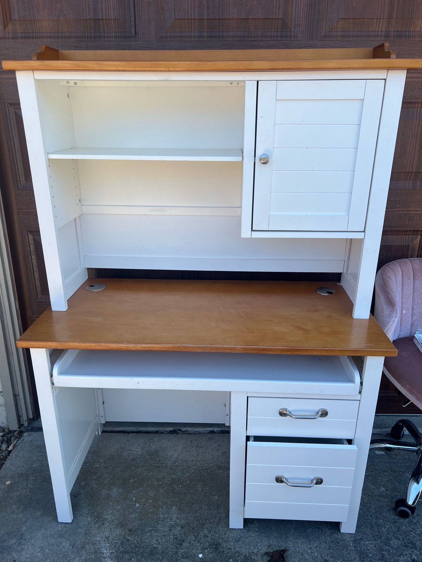 Pottery Barn Desk.
