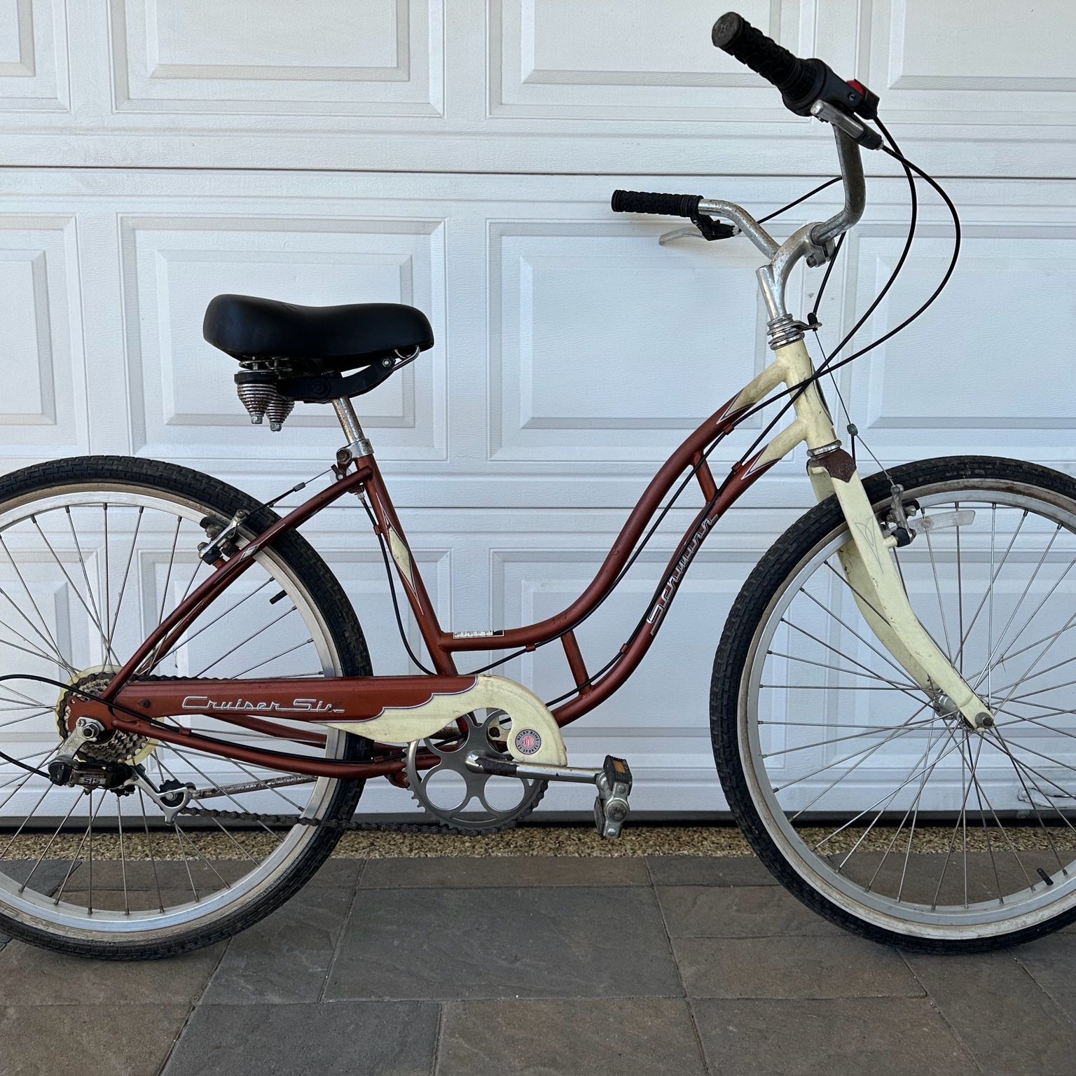 schwinn cruiser six bicycle Mikko Beach Bike for Adult, 3-Speed, Coaster Brake, 26-Inch Wheels, 17-Inch Steel Frame, Full Front & Rear Fenders, Classic Handlebar, Navy : Sports & Outdoors Designed for leisurely adventures Schwinn Beach Cruiser Six Bike