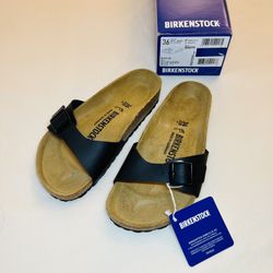 Birkenstock Madrid In Black - size 36 L 5.0