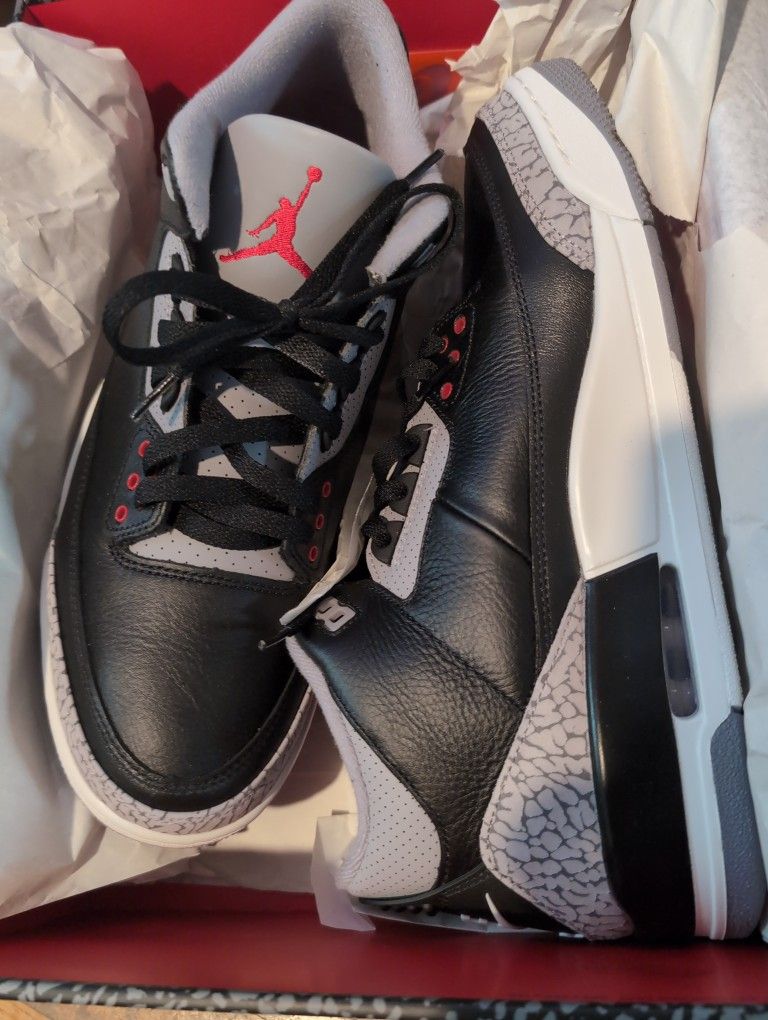 Air Jordan "Concrete" Retro 3's