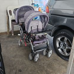 Double Stroller Sit N Stand