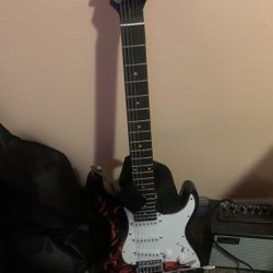 Glarry GST-E Rosewood Fingerboard Electric Guitar Red