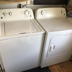 Washer and dryer works great moving must sell ASAP