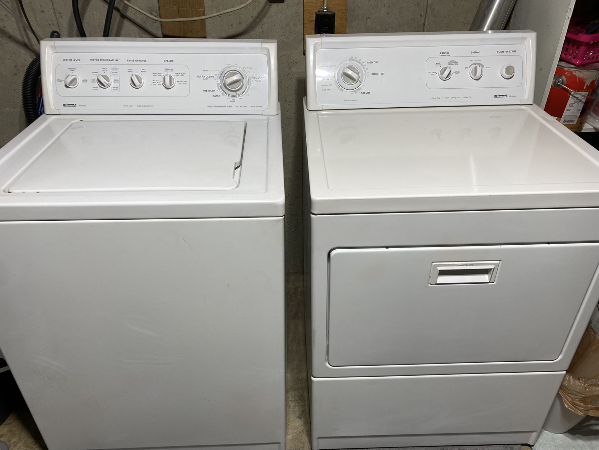 Kenmore Washer & Dryer (electric) $225