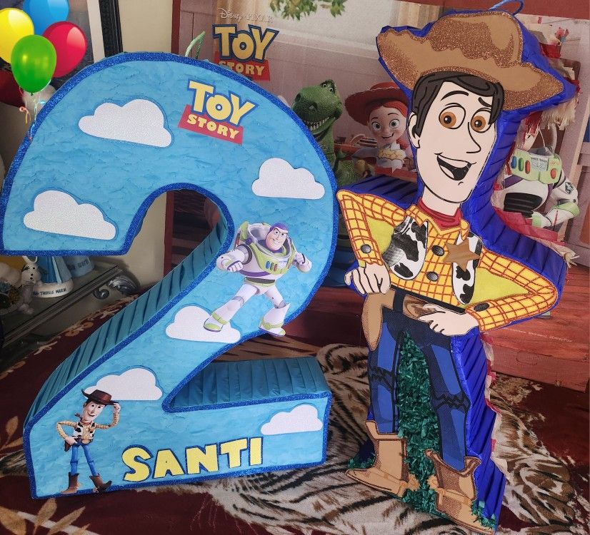 Toy Story Number Pinata/Custom Made