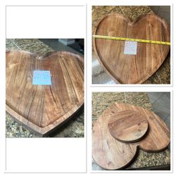 Large Heart Lazy Susan Customized 
