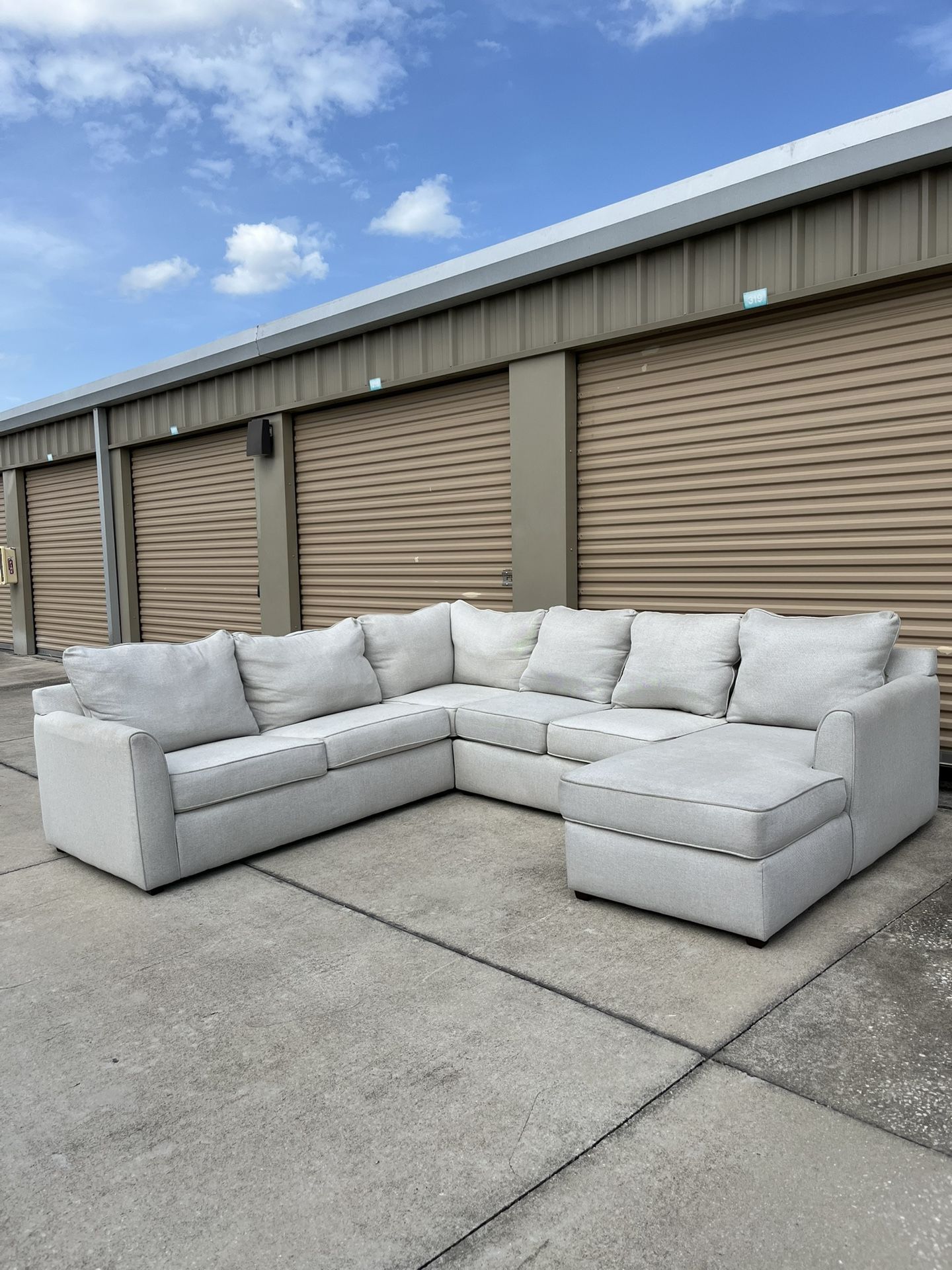 White Sectional Couch