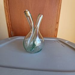 Antique Glass Container