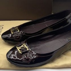 Louis Vuitton Amarante Monogram Vernis Ballet Flats 