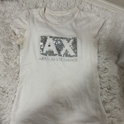 White Armani Exchange