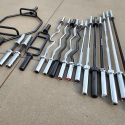 Olympic Bars Under 7'