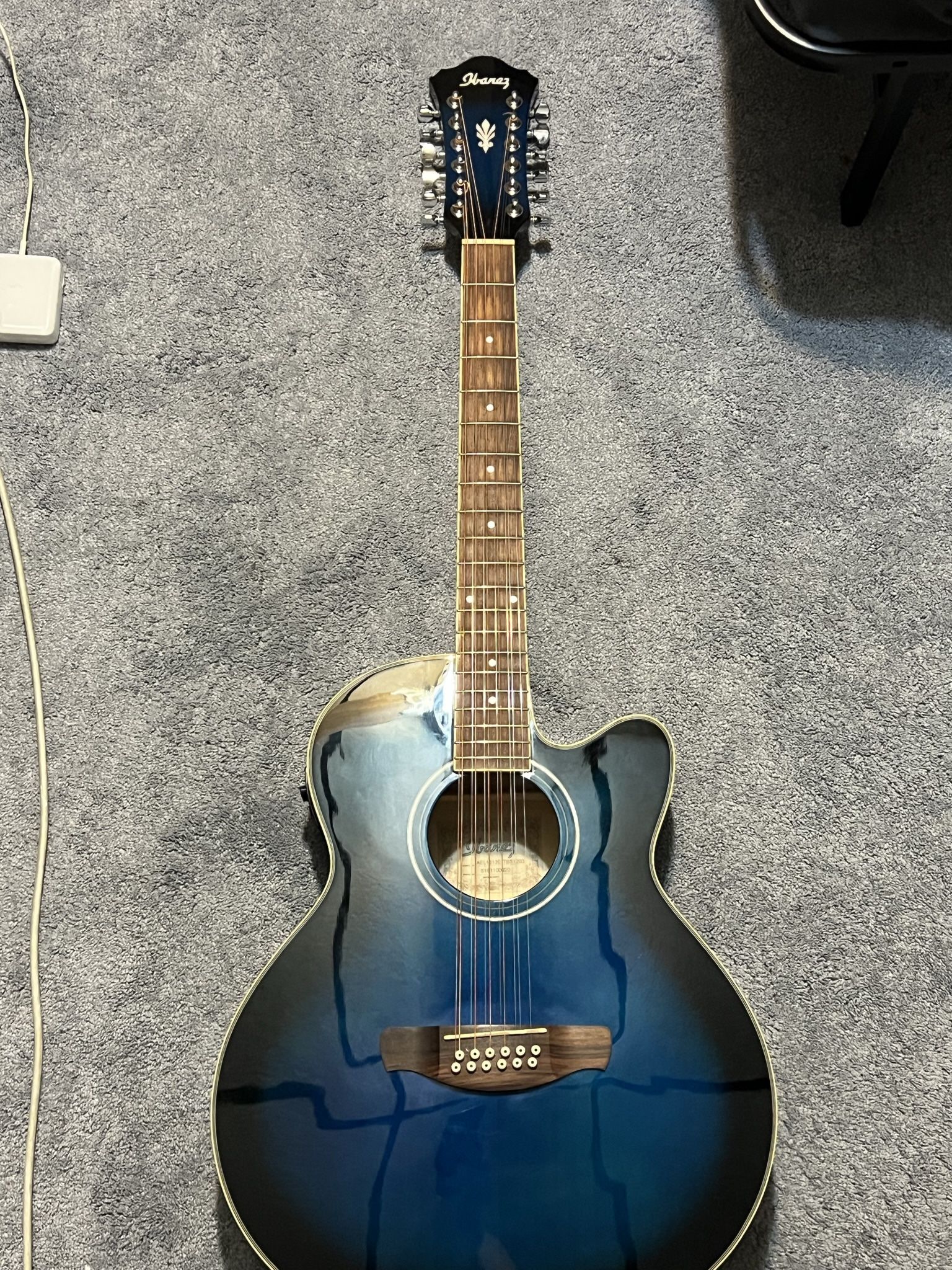 Ibanez 12-string Electric-Acoustic Guitar 