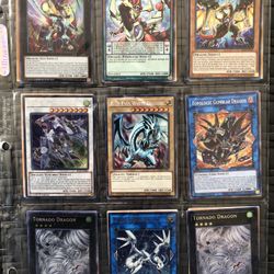 90 Yugioh Holographic Cards