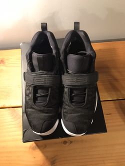 Jordan black cat space jam top