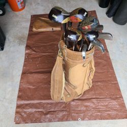 Golf Clubs And Bag