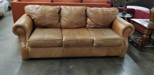 Leather sofa